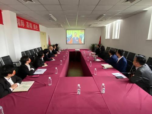 【企业资讯】华药华维公司组织收看党的第二十次全国代表大会开幕会盛况