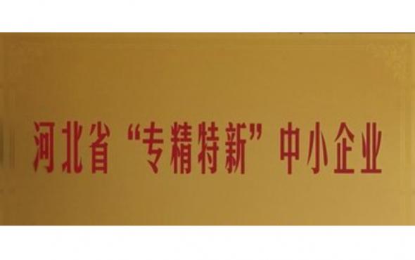 华维公司：获评“河北省专精特新中小企业”